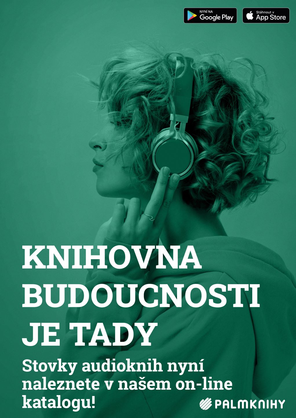 Plakát - Knihovna budoucnosti je tady